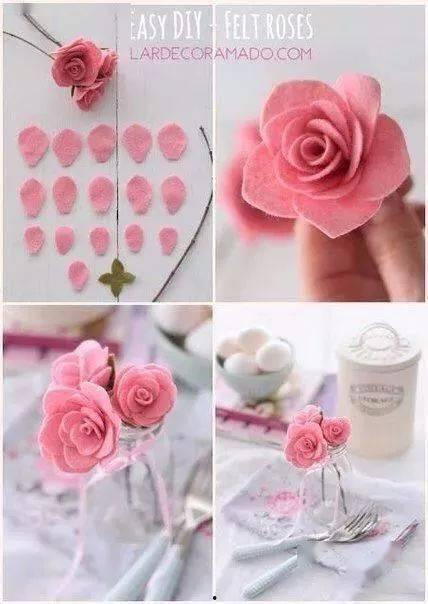 做花的视频,跟随视频轻松学会制作精美花朵